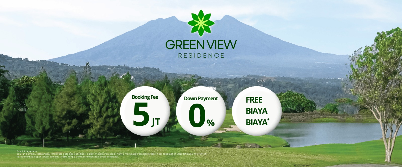 Promo Green View Residence DP 0%